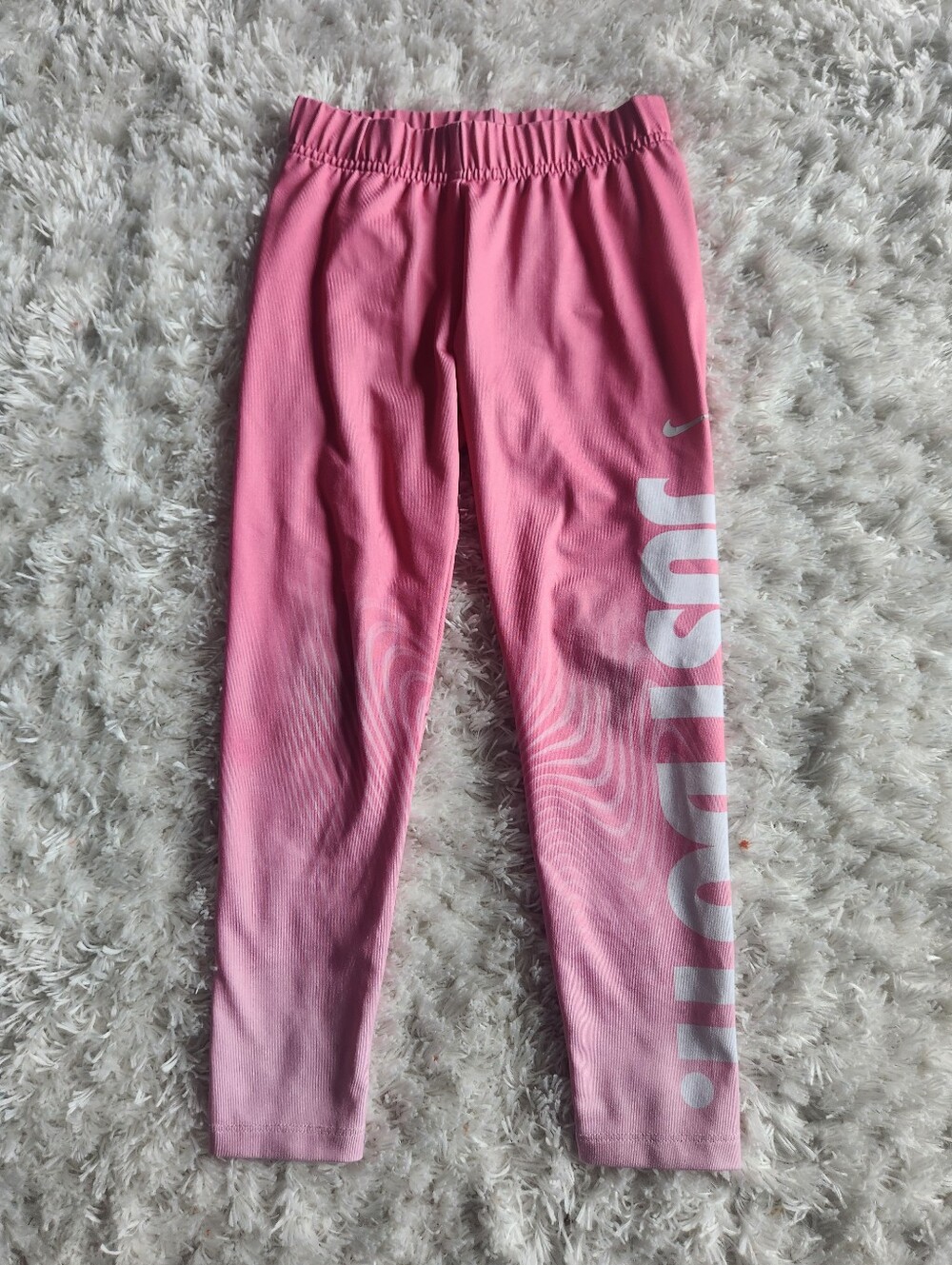 Nike Pink Ombre Athletic Logo Leggings